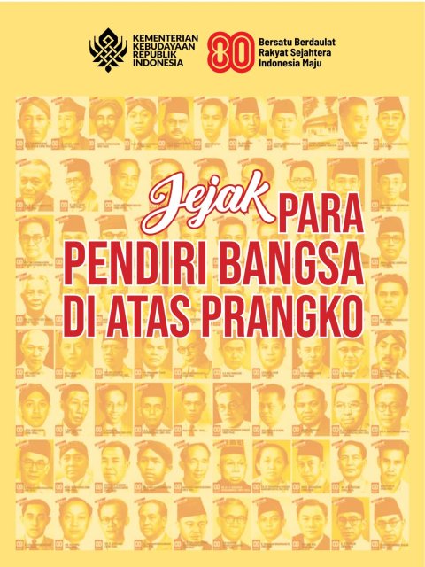 Jejak Para Pendiri Bangsa di Atas Prangko